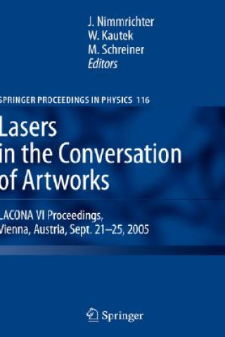Könyv Lasers in the Conservation of Artworks Johann Nimmrichter