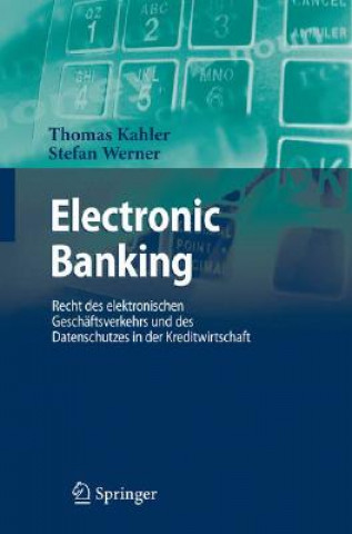 Könyv Electronic Banking und Datenschutz Thomas Kahler