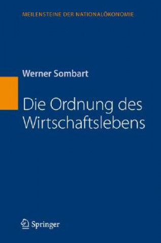 Книга Die Ordnung Des Wirtschaftslebens Werner Sombart