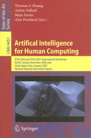 Book Artifical Intelligence for Human Computing Thomas S. Huang