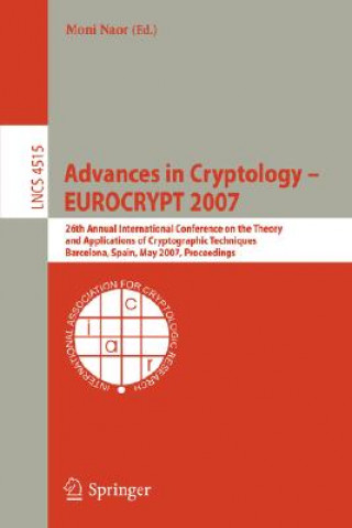 Carte Advances in Cryptology - EUROCRYPT 2007 Moni Naor