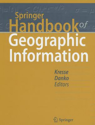Carte Springer Handbook of Geographic Information Wolfgang Kresse