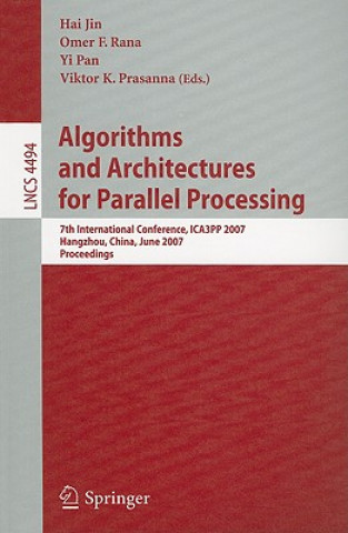 Buch Algorithms and Architectures for Parallel Processing Haj Jin