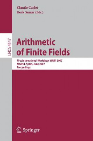 Kniha Arithmetic of Finite Fields Claude Carlet