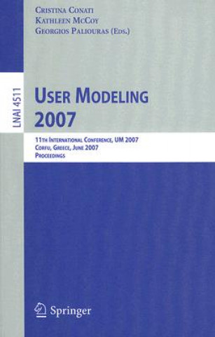 Kniha User Modeling 2007 Kathleen McCoy