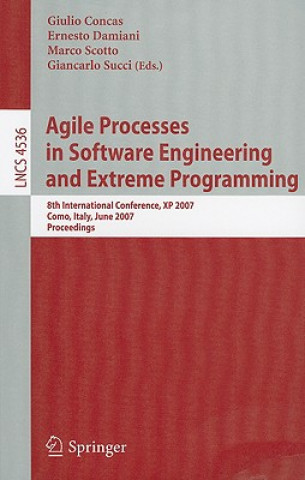 Könyv Agile Processes in Software Engineering and Extreme Programming Giulio Concas