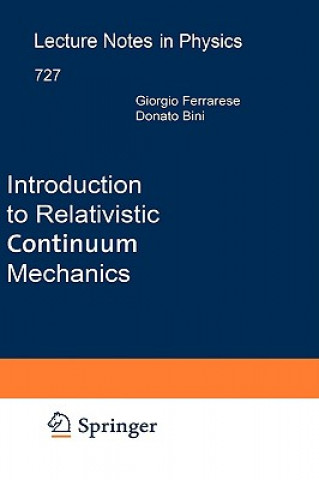 Buch Introduction to Relativistic Continuum Mechanics G. Ferrarese