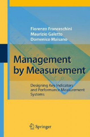Kniha Management by Measurement Fiorenzo Franceschini
