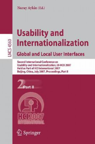 Kniha Usability and Internationalization. Global and Local User Interfaces Nuray Aykin