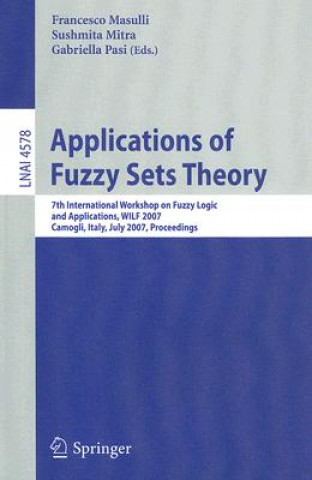 Knjiga Applications of Fuzzy Sets Theory Francesco Masulli