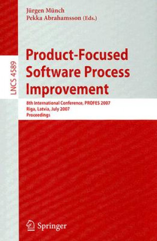 Książka Product-Focused Software Process Improvement Jürgen Münch