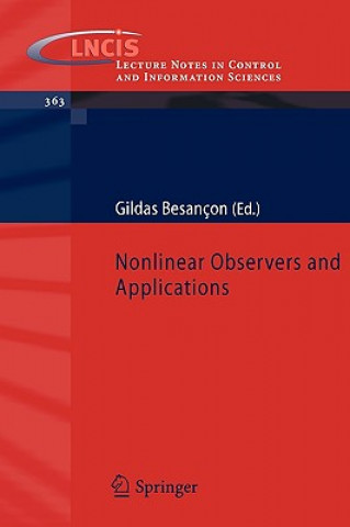 Kniha Nonlinear Observers and Applications Gildas Besançon