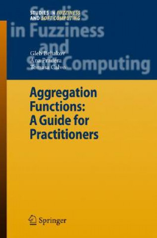 Kniha Aggregation Functions: A Guide for Practitioners Gleb Beliakov