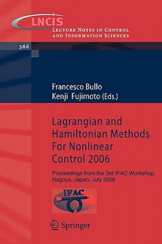 Книга Lagrangian and Hamiltonian Methods For Nonlinear Control 2006 Francesco Bullo