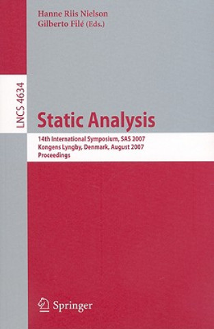 Książka Static Analysis Hanne Riis Nielson
