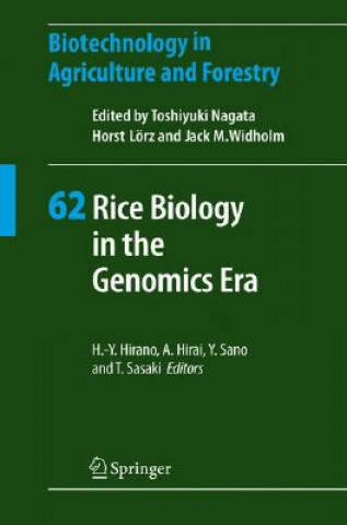 Kniha Rice Biology in the Genomics Era H. Hirano