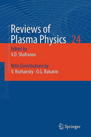 Książka Reviews of Plasma Physics Vitalii D. Shafranov