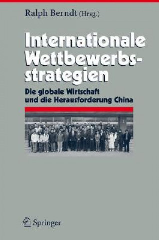 Książka Internationale Wettbewerbsstrategien Ralph Berndt