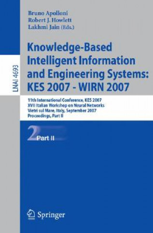 Carte Knowledge-Based Intelligent Information and Engineering Systems Bruno Apolloni