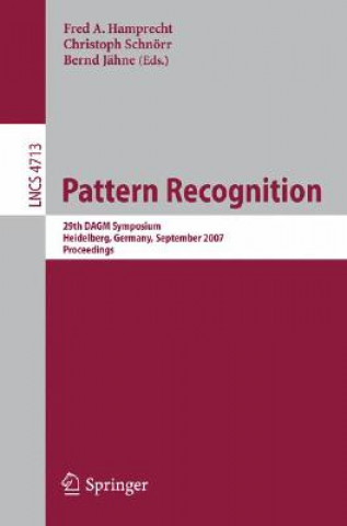 Könyv Pattern Recognition Fred A. Hamprecht