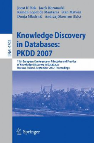Kniha Knowledge Discovery in Databases: PKDD 2007 Joost N. Kok