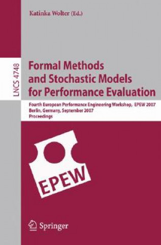 Libro Formal Methods and Stochastic Models for Performance Evaluation Katinka Wolter