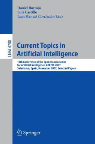 Kniha Current Topics in Artificial Intelligence Daniel Borrajo
