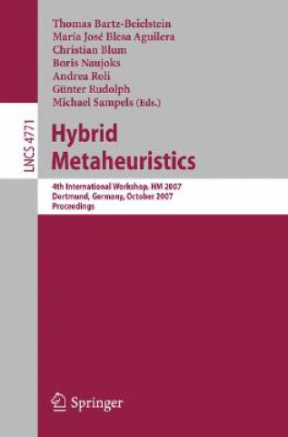 Knjiga Hybrid Metaheuristics Thomas Bartz-Beielstein
