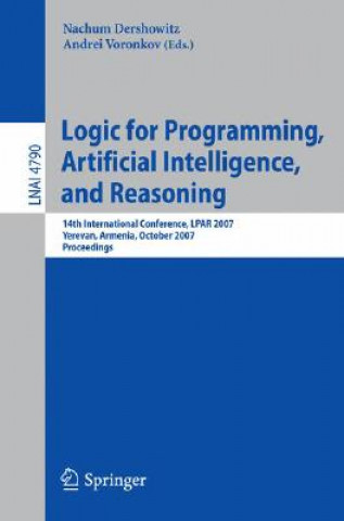 Książka Logic for Programming, Artificial Intelligence, and Reasoning Nachum Dershowitz