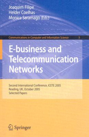 Knjiga E-business and Telecommunication Networks Joaquim Filipe