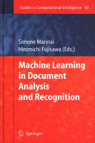 Buch Machine Learning in Document Analysis and Recognition Simone Marinai