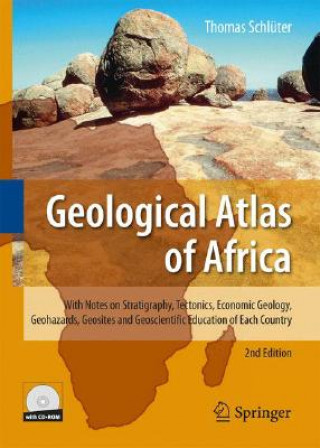 Carte Geological Atlas of Africa Thomas Schlüter