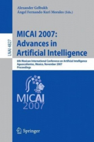 Carte MICAI 2007: Advances in Artificial Intelligence Alexander Gelbukh