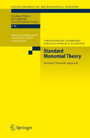 Kniha Standard Monomial Theory Venkatramani Lakshmibai