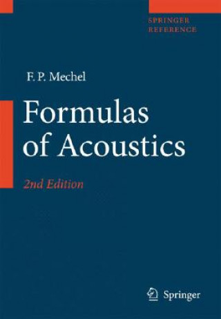 Kniha Formulas of Acoustics Fridolin P. Mechel