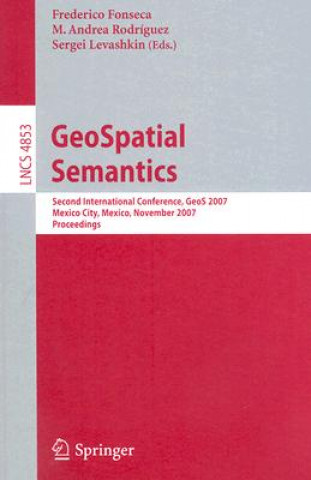Kniha GeoSpatial Semantics Frederico Fonseca