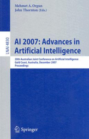 Książka AI 2007: Advances in Artificial Intelligence Mehmet A. Orgun