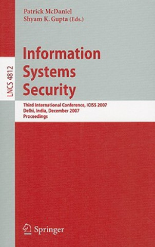 Kniha Information Systems Security Patrick McDaniel