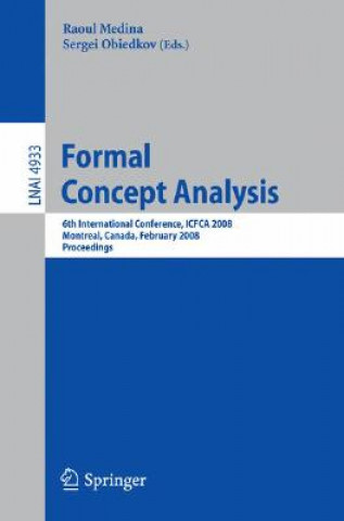 Kniha Formal Concept Analysis Raoul Medina