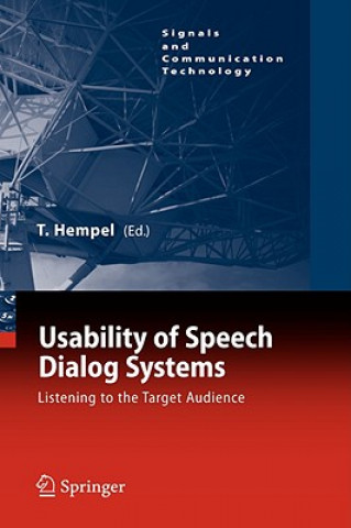 Könyv Usability of Speech Dialog Systems Thomas Hempel