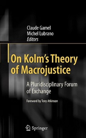 Könyv On Kolm's Theory of Macrojustice Claude Gamel