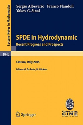 Kniha SPDE in Hydrodynamics: Recent Progress and Prospects Sergio Albeverio