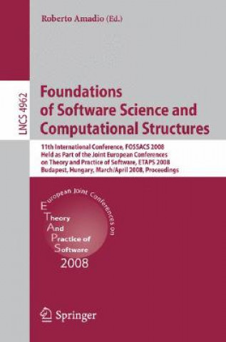 Kniha Foundations of Software Science and Computational Structures Roberto Amadio