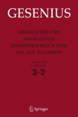 Kniha Hebraisches und Aramaisches Handworterbuch uber das Alte Testament Wilhelm Gesenius