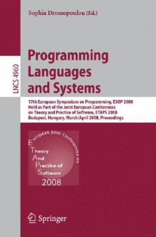 Kniha Programming Languages and Systems Sophia Drossopoulou