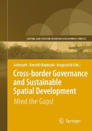 Kniha Cross-border Governance and Sustainable Spatial Development Markus Leibenath