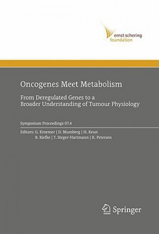 Libro Oncogenes Meet Metabolism G. Kroemer