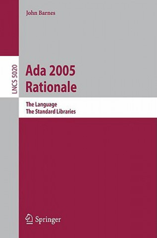 Könyv Ada 2005 Rationale John Barnes