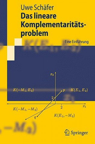 Livro Das Lineare Komplementaritatsproblem Uwe Schäfer