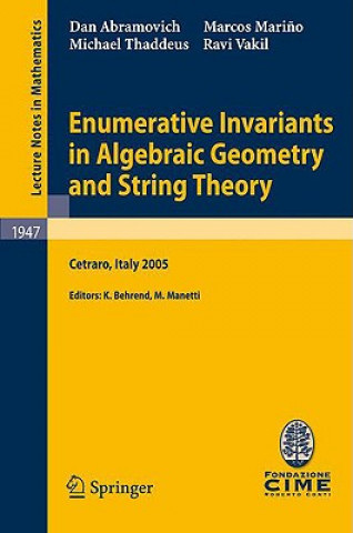 Carte Enumerative Invariants in Algebraic Geometry and String Theory Kai Behrend